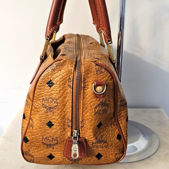 MCM Visetos Boston Bag - Picture 7 of 15